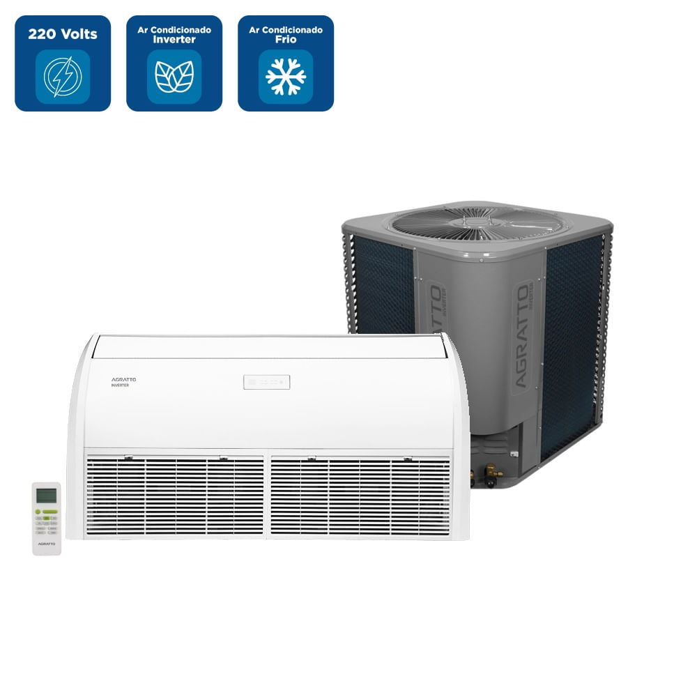 Ar Condicionado Split Piso Teto Inverter Agratto 55000 BTU/h Frio LPTI60F02 – 220 Volts - Image 2