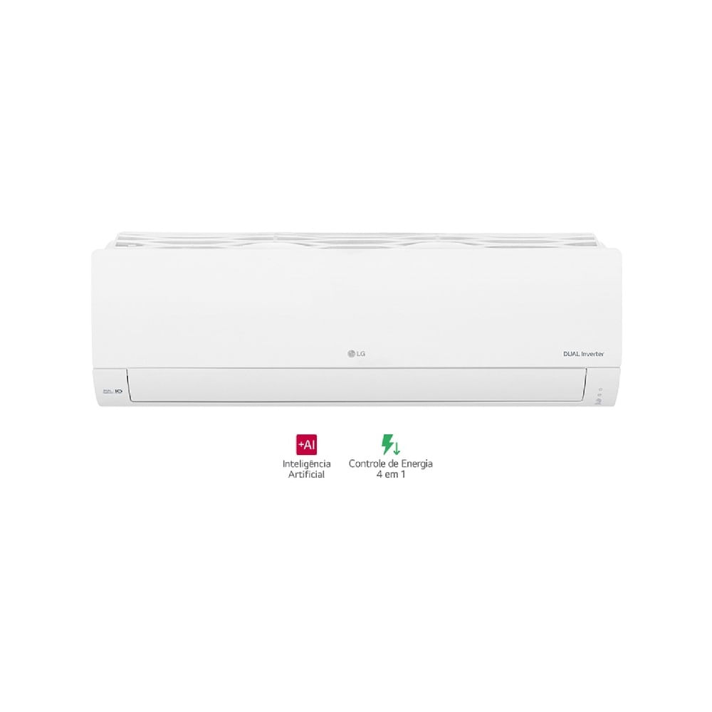Ar Condicionado Split Hi Wall Inverter LG Dual Compact +AI 18000 BTU/h Quente e Frio S3-W18KLQAL – 220 Volts - Image 3