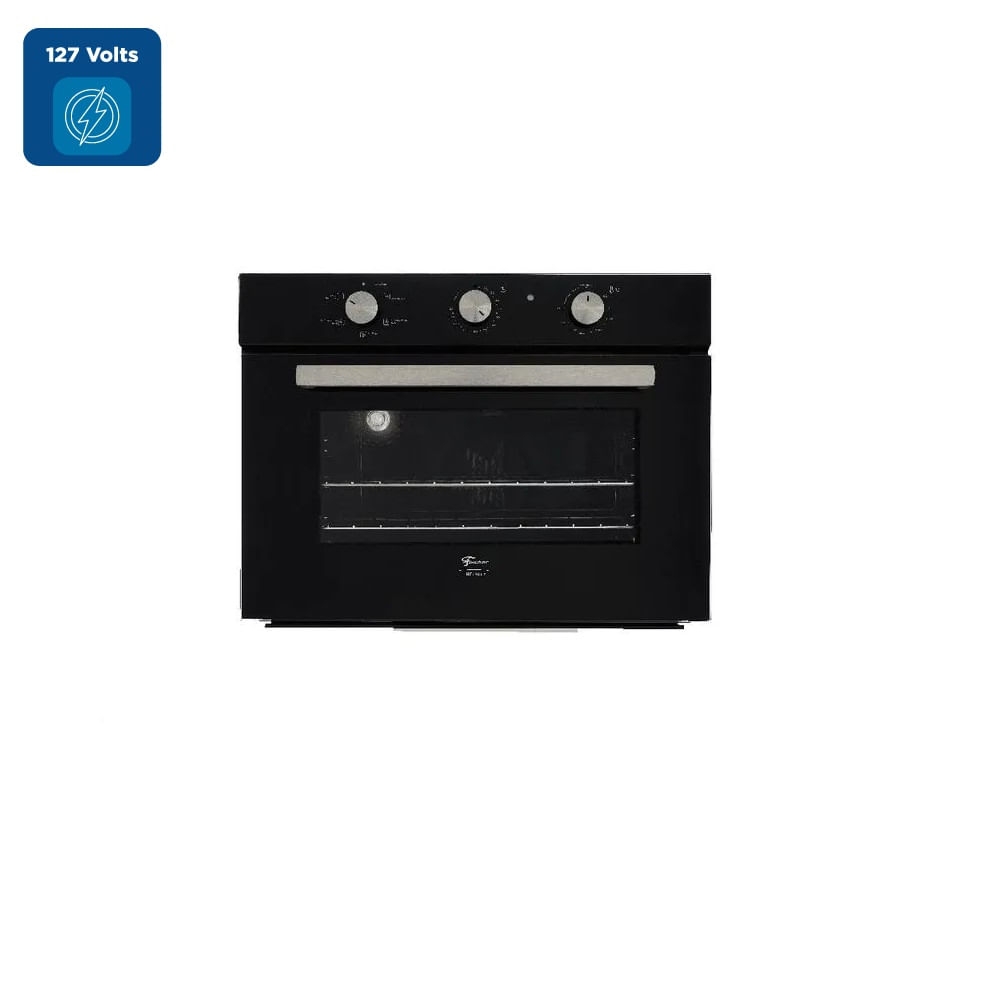 Forno Elétrico e Air Fryer de Embutir Fischer 50 Litros Infinity Preto - 127 Volts - Image 2