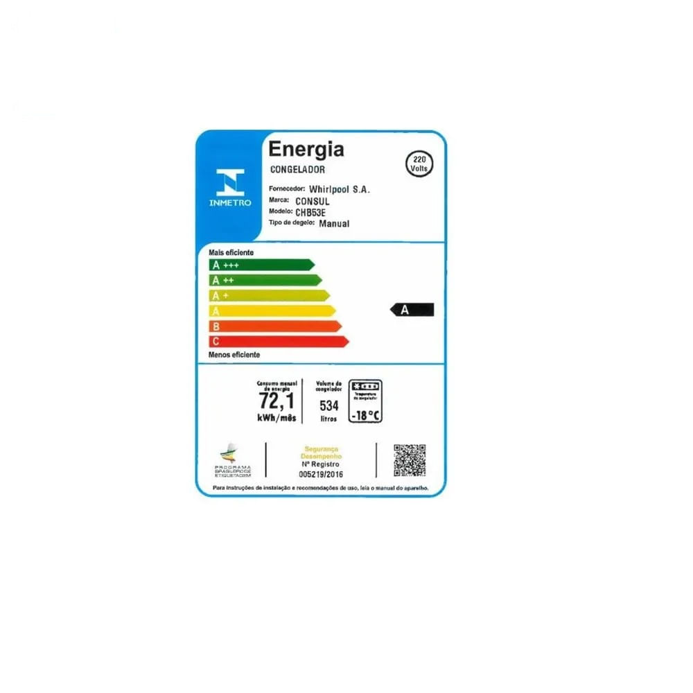 Freezer Horizontal Consul 534 Litros CHB53EBBNA - 220 volts - Image 4