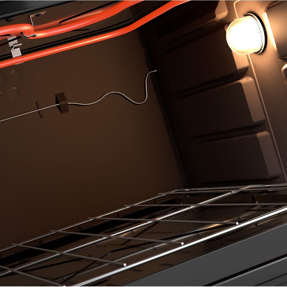 Forno Elétrico Mueller 44 Litros Sonetto Vidro Espelhado Cinza – 220 Volts - Image 6