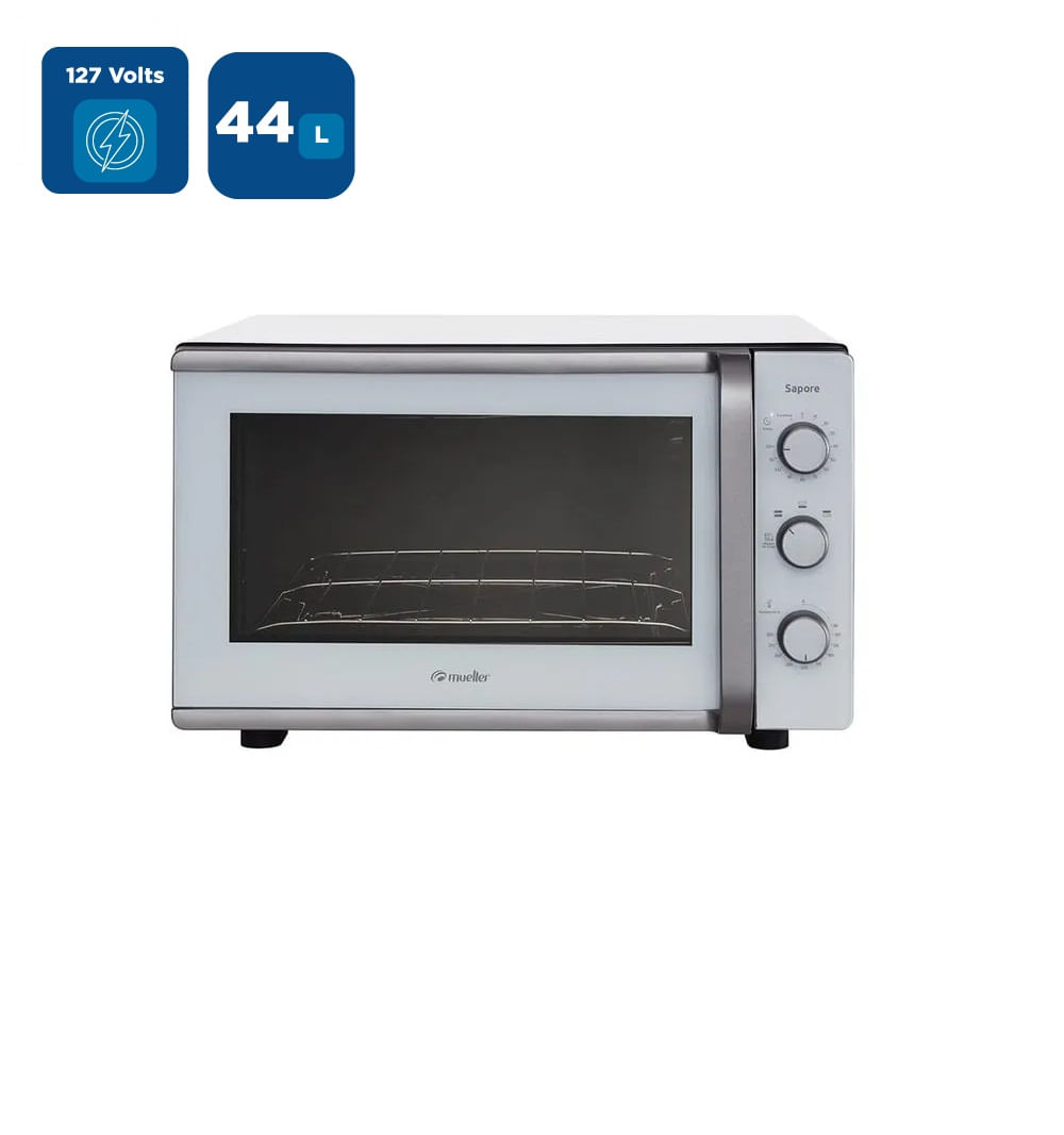 Forno Elétrico Mueller 44 Litros Branco Sapore – 127 Volts - Image 2