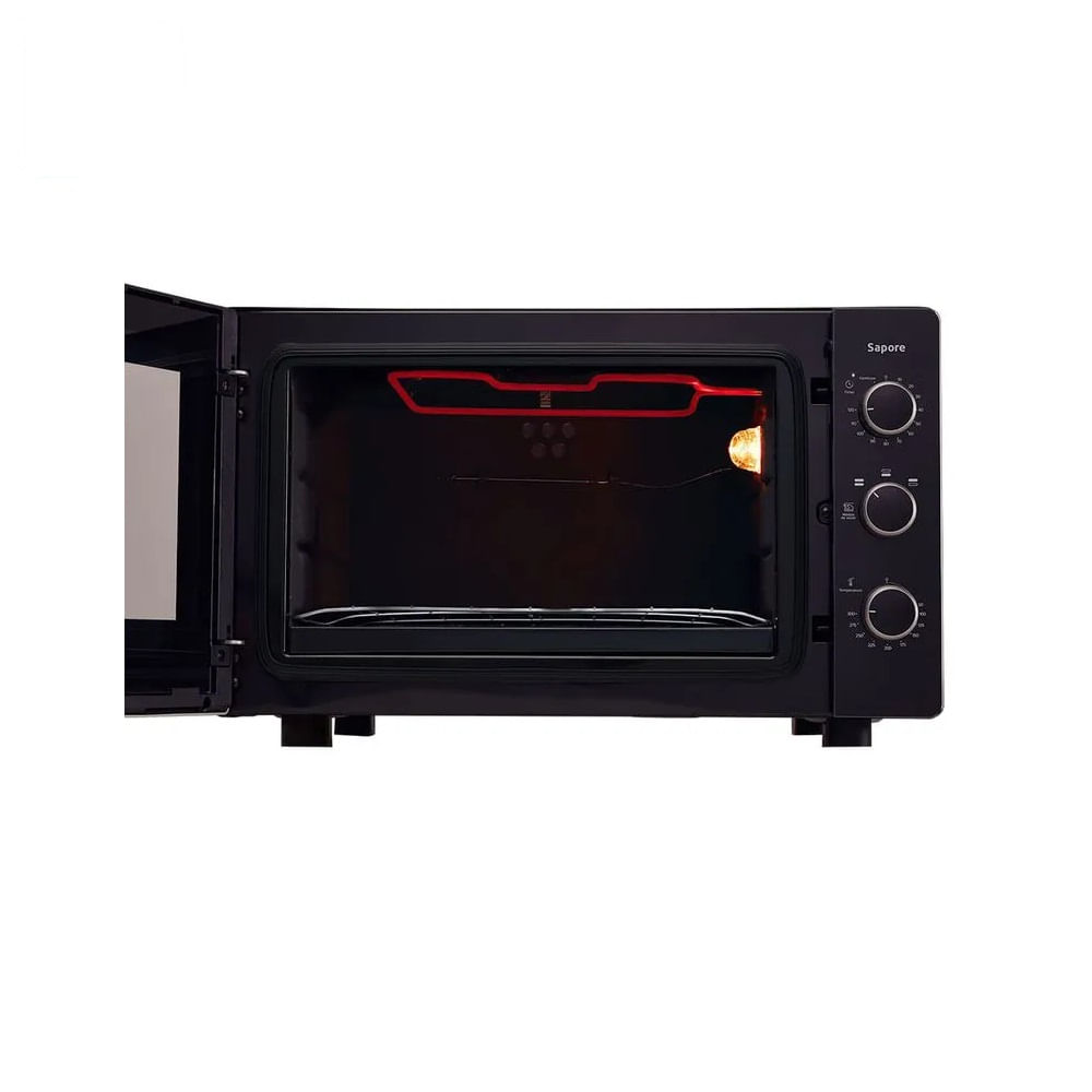 Forno Elétrico Mueller 44 Litros Preto Sapore – 220 Volts - Image 3