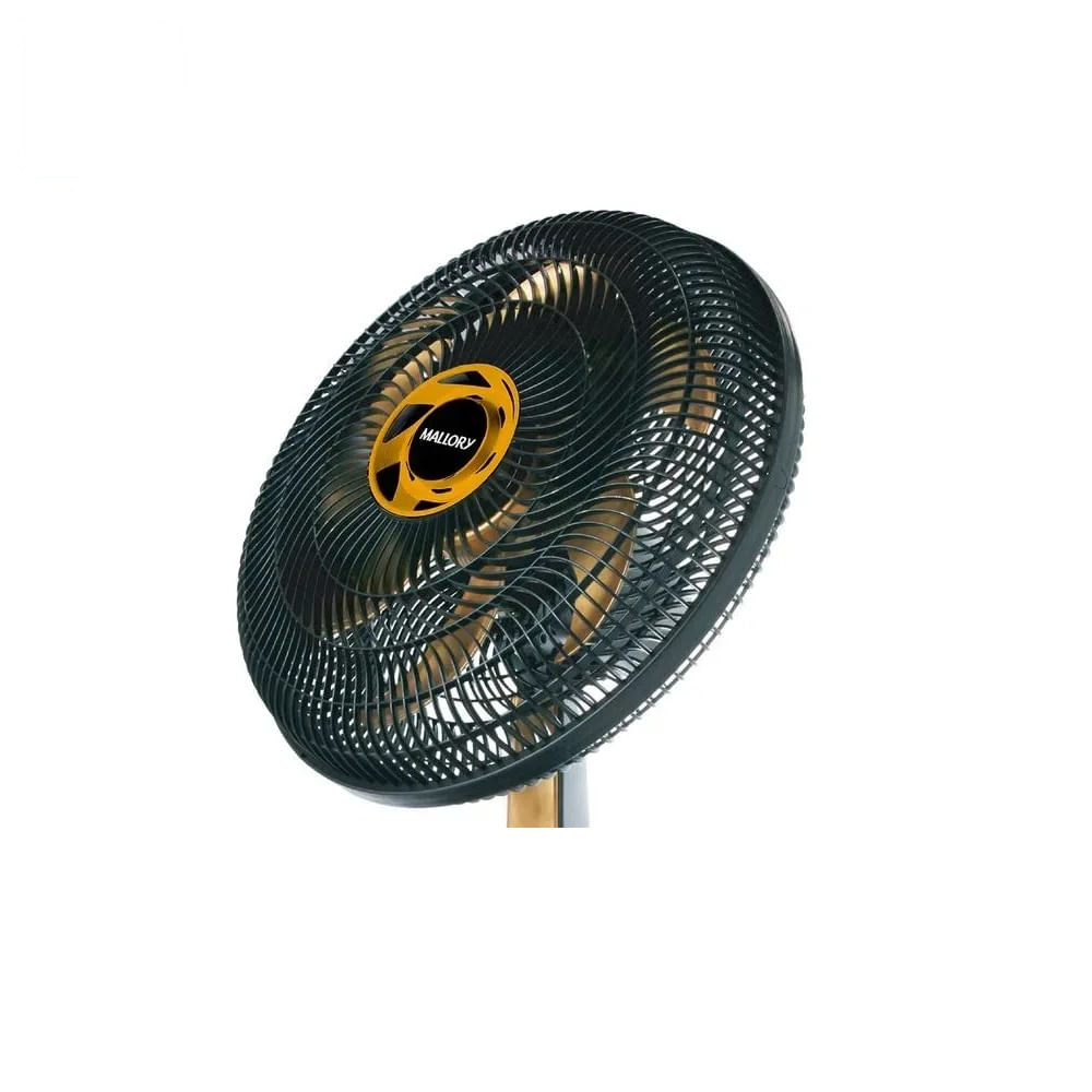 Ventilador de mesa 40cm Mallory TS40+ Preto e Dourado – 220 Volts - Image 4