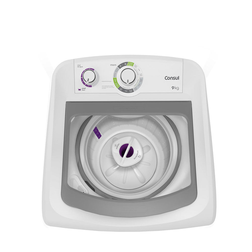 Lavadora de Roupas Consul 9Kg CWB09AB – 220 Volts - Image 4