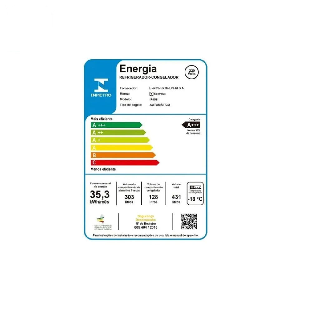Refrigerador Electrolux Inverter 431 Litros Platinum IF55S - 220 Volts - Image 9