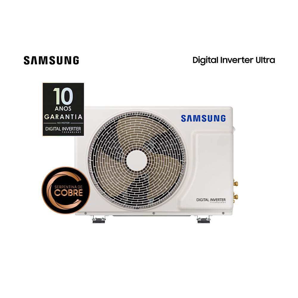 Ar Condicionado Split Hi Wall Inverter Samsung Digital Ultra 9000 BTU/h Frio AR09TVHZDWKNAZ – 220 Volts - Image 4