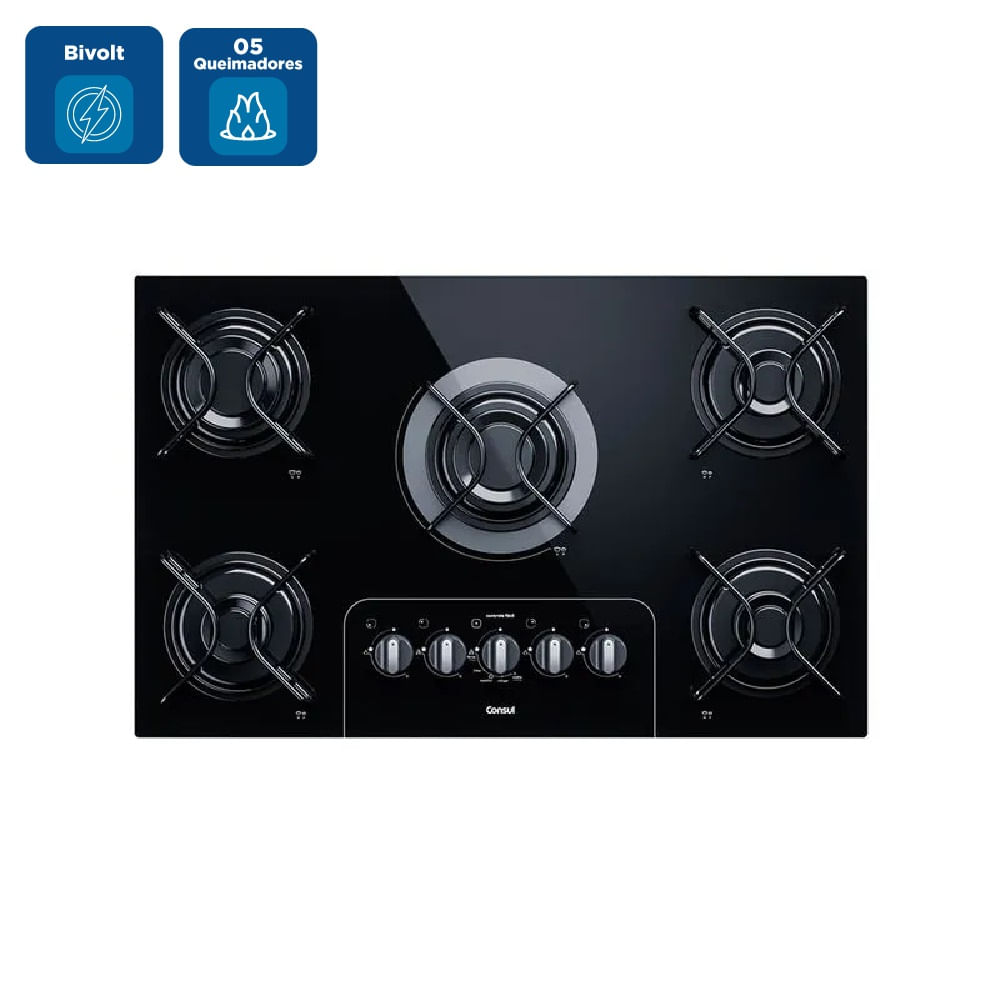 Cooktop Consul Facilite 5 Bocas CD075AE – Bivolt - Image 2