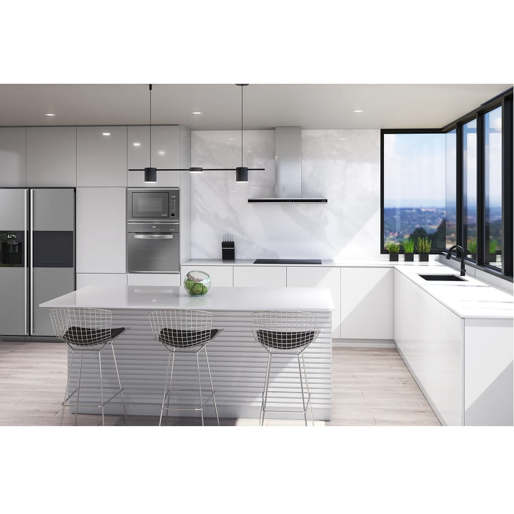 Coifa de Parede Mueller 90cm Plana Inox MCF0190G1 – 127 Volts - Image 9