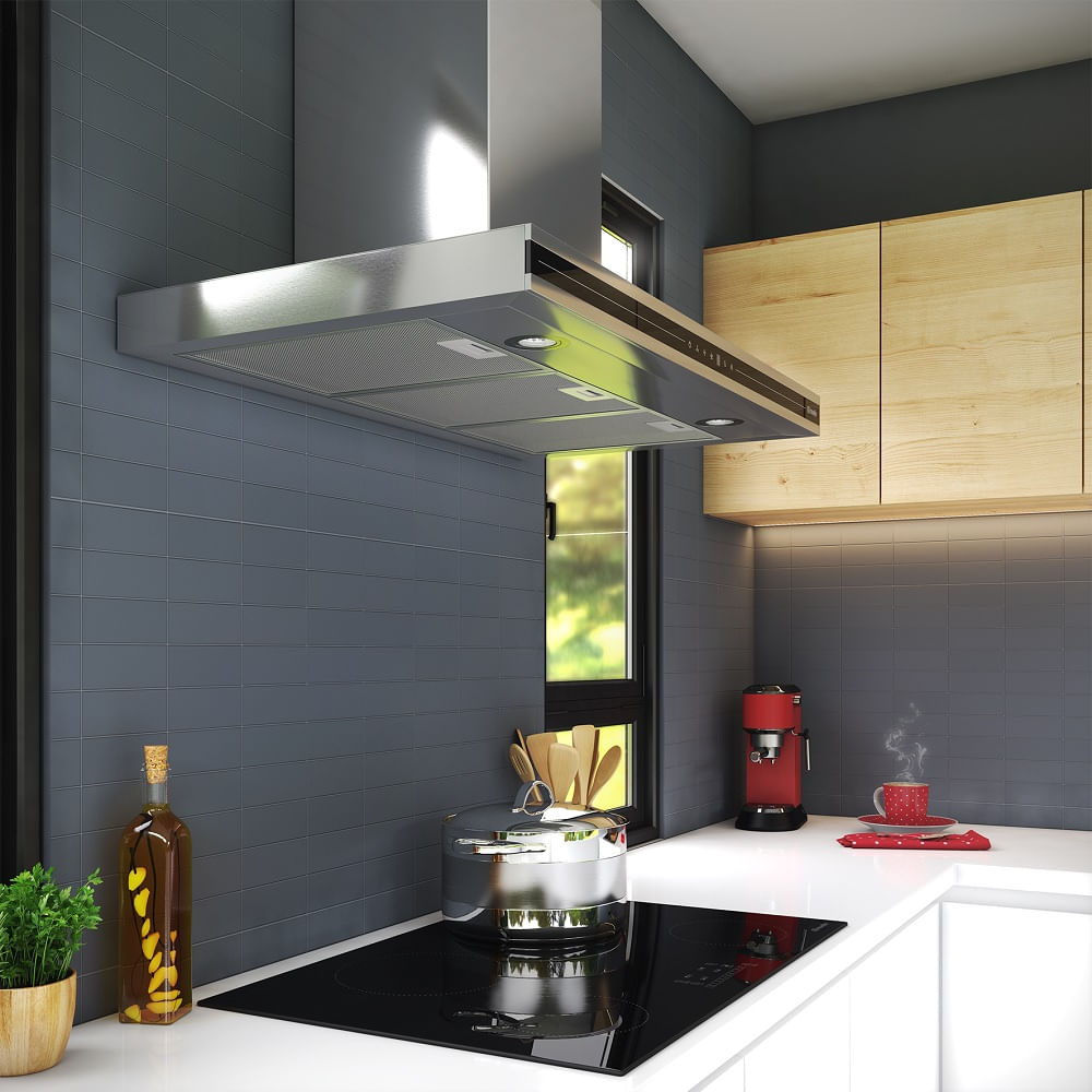 Coifa de Parede Mueller 90cm Plana Inox MCF0190G1 – 127 Volts - Image 10