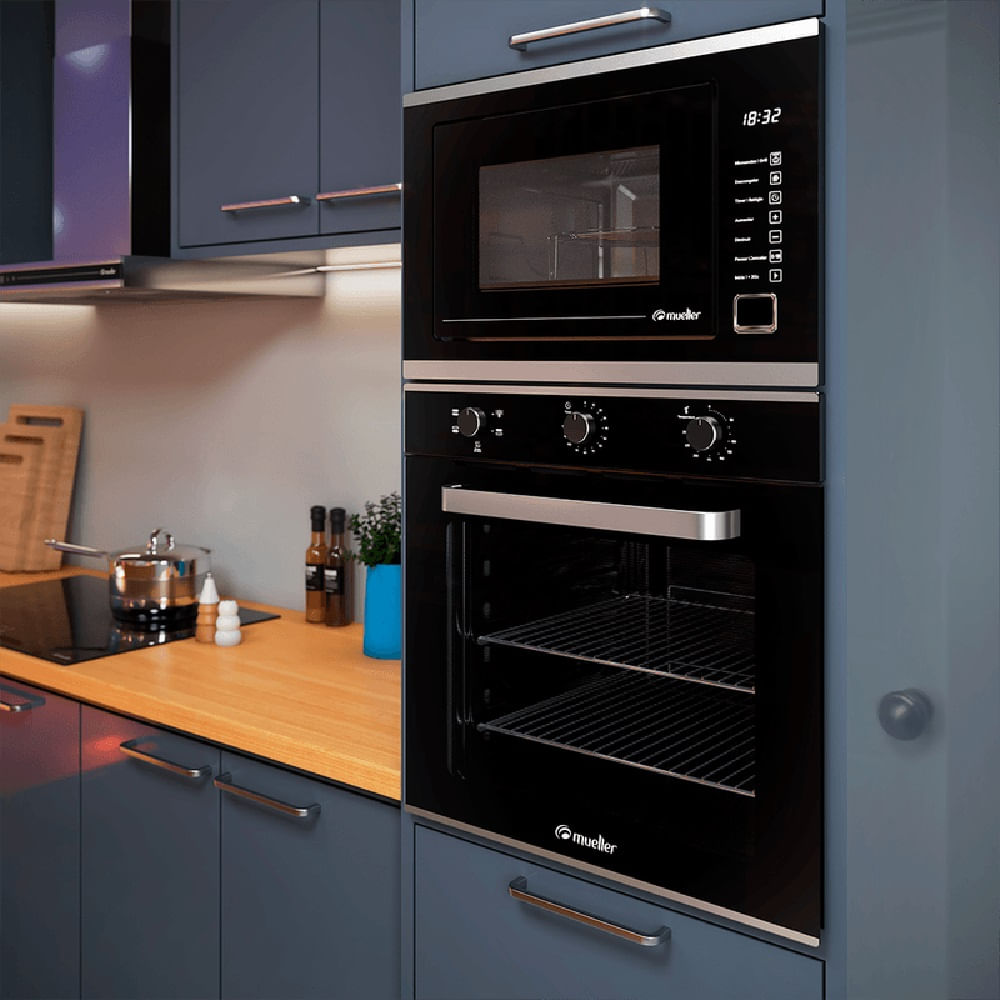 Forno Elétrico de Embutir Mueller 84 Litros Preto MFE0184G1 - 220 Volts - Image 6