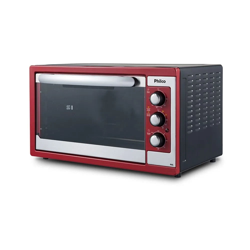 Forno Elétrico Philco 46 Litros Vermelho PFE46V – 127 Volts - Image 2