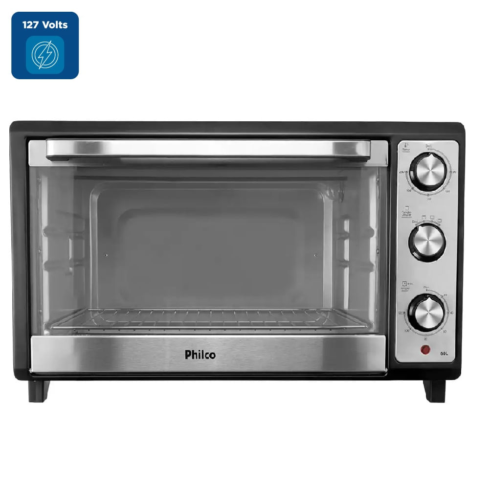 Forno Elétrico Philco 60 Litros Inox PFE60I - 127 Volts - Image 2
