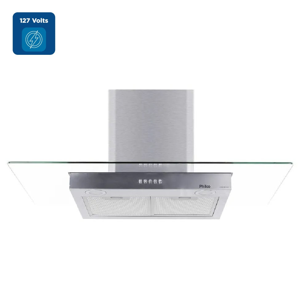 Coifa de Parede Philco 90cm Flat Inox PCO90I - 127 Volts - Image 2