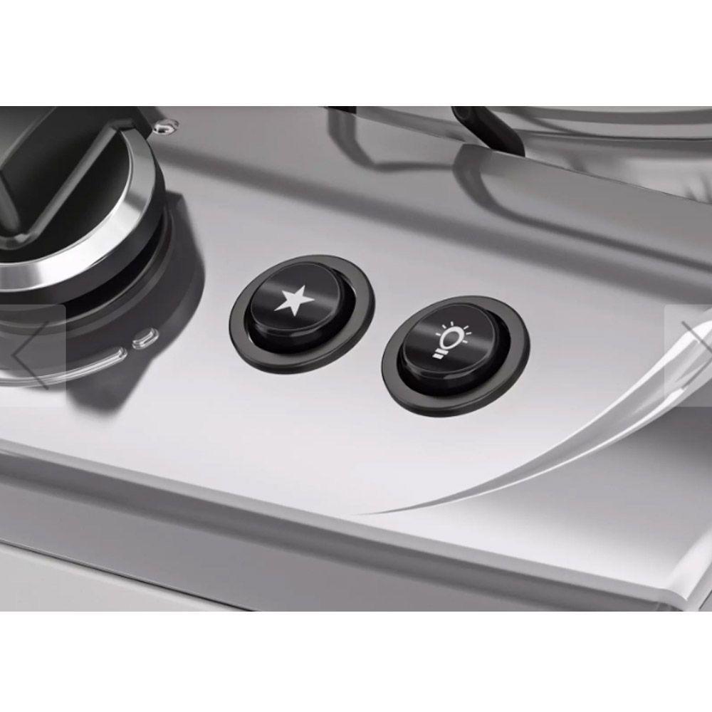 Fogão de Piso Itatiaia 4 Bocas Dream Preto – Bivolt - Image 4