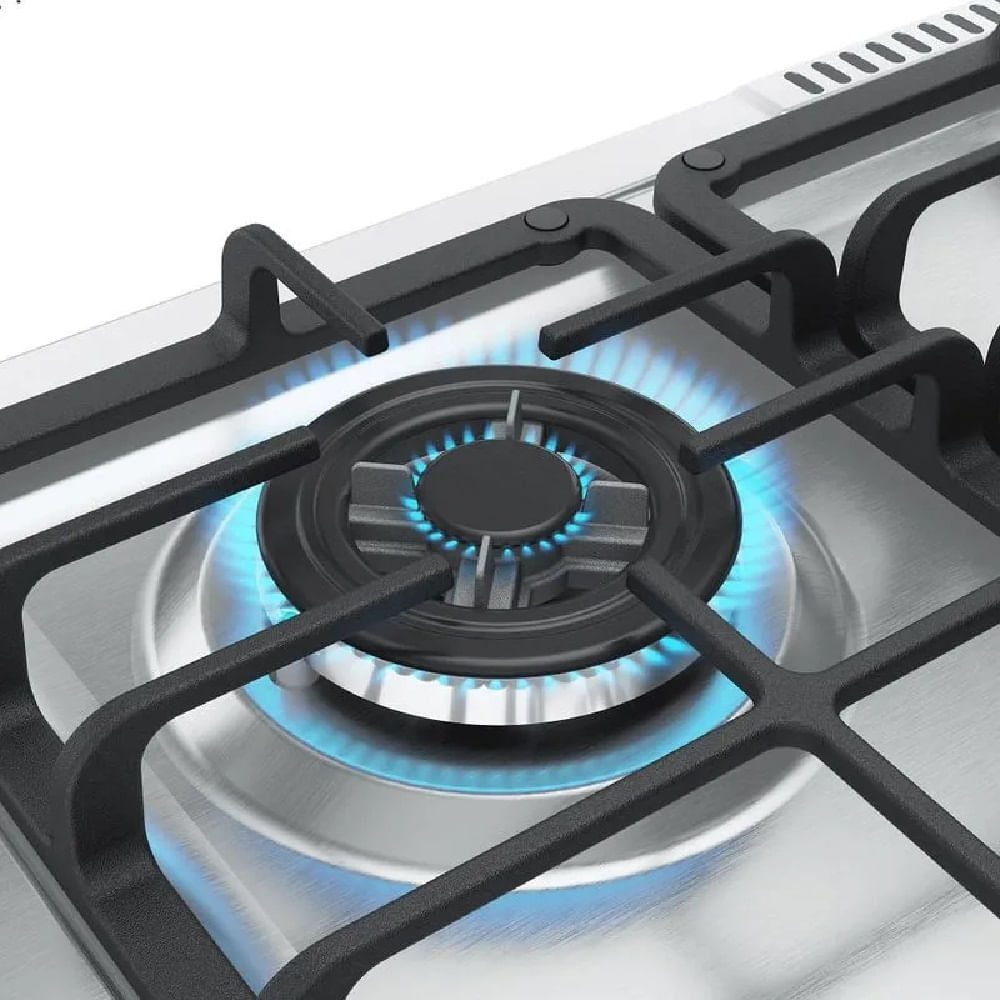 Fogão de Piso Mueller 5 bocas Preto Fosco Decorato Gourmet - Bivolt - Image 12