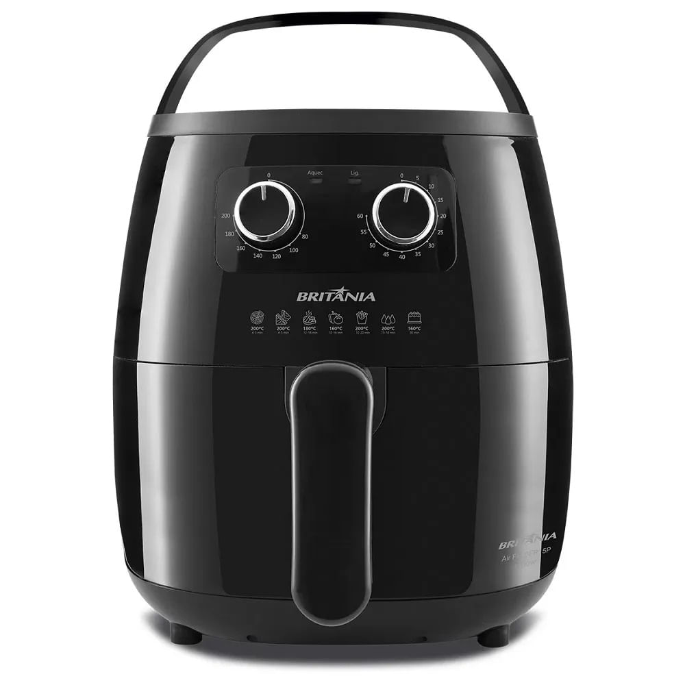 Fritadeira Britânia Air Fry 6 Litros Preta BFR15P – 127 Volts - Image 3