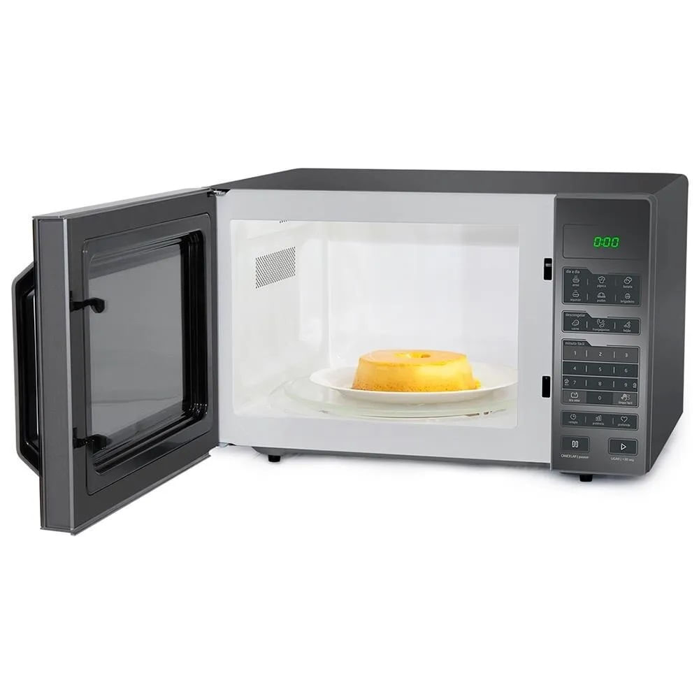 Micro-ondas Midea 35 Litros Prata Espelhado MXSA35S1 – 127 Volts - Image 4