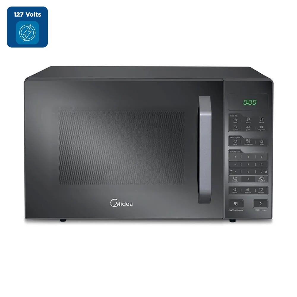 Micro-ondas Midea 35 Litros Prata Espelhado MXSA35S1 – 127 Volts - Image 2