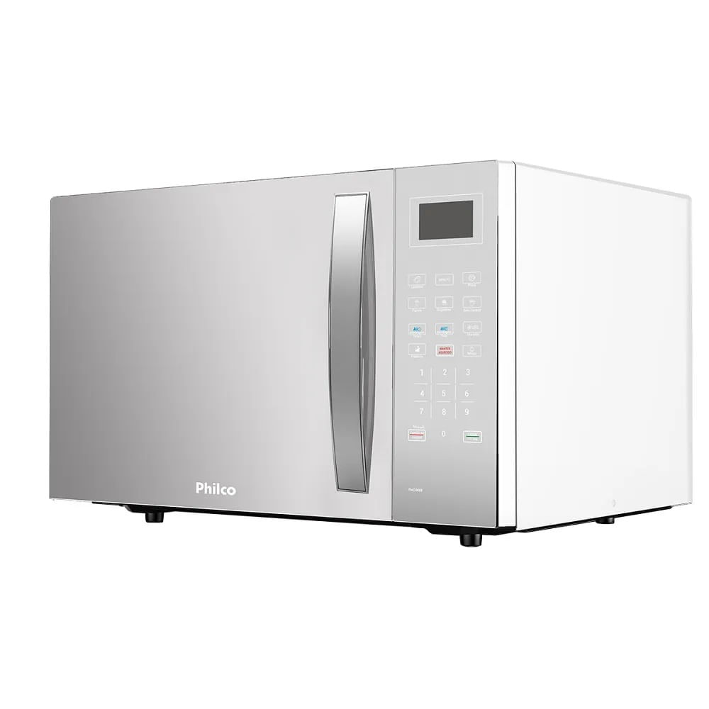 Micro-ondas Philco 34 Litros Espelhado Branco PMO34EB – 127 Volts - Image 10