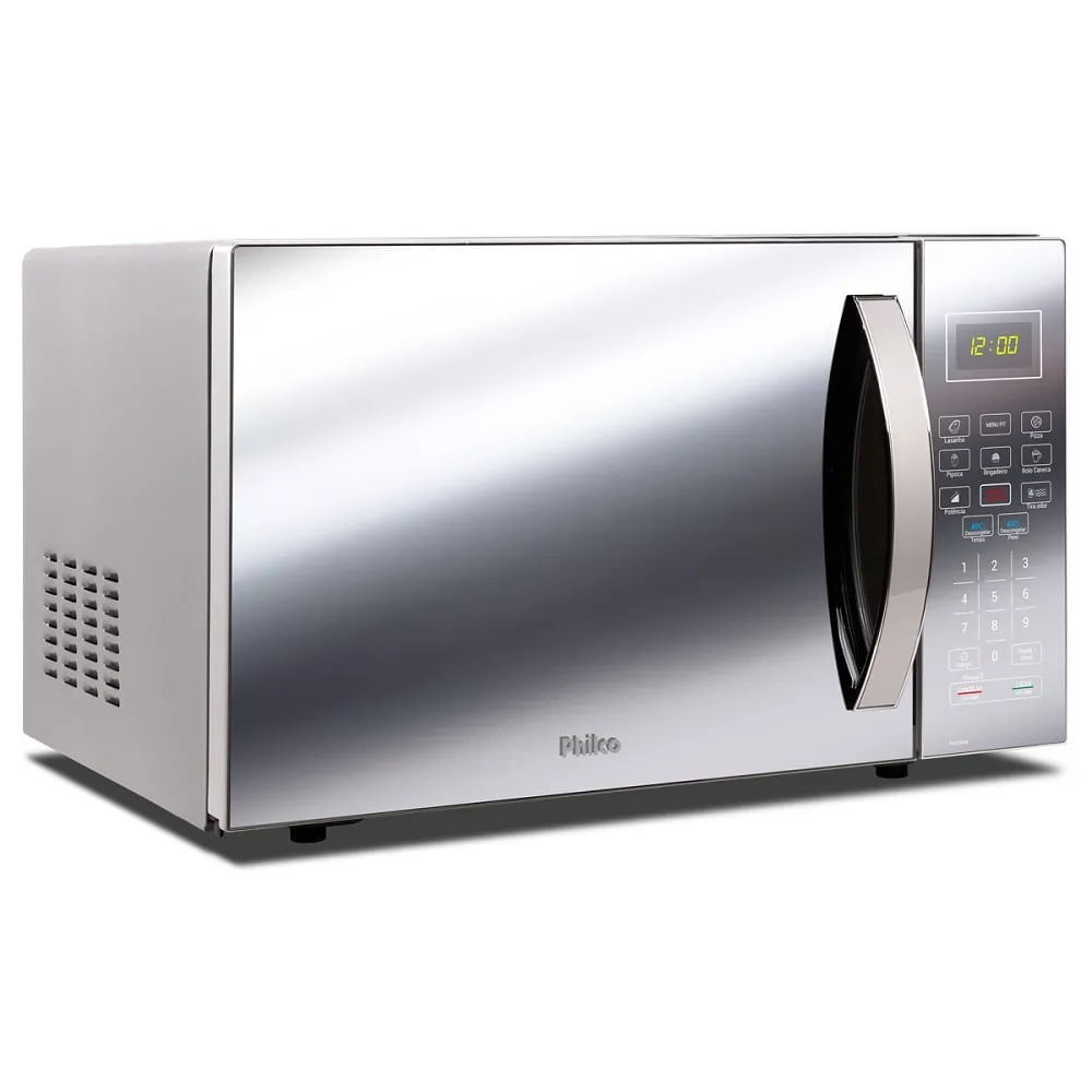Micro-ondas Philco 34 Litros Espelhado Branco PMO34EB – 127 Volts - Image 3