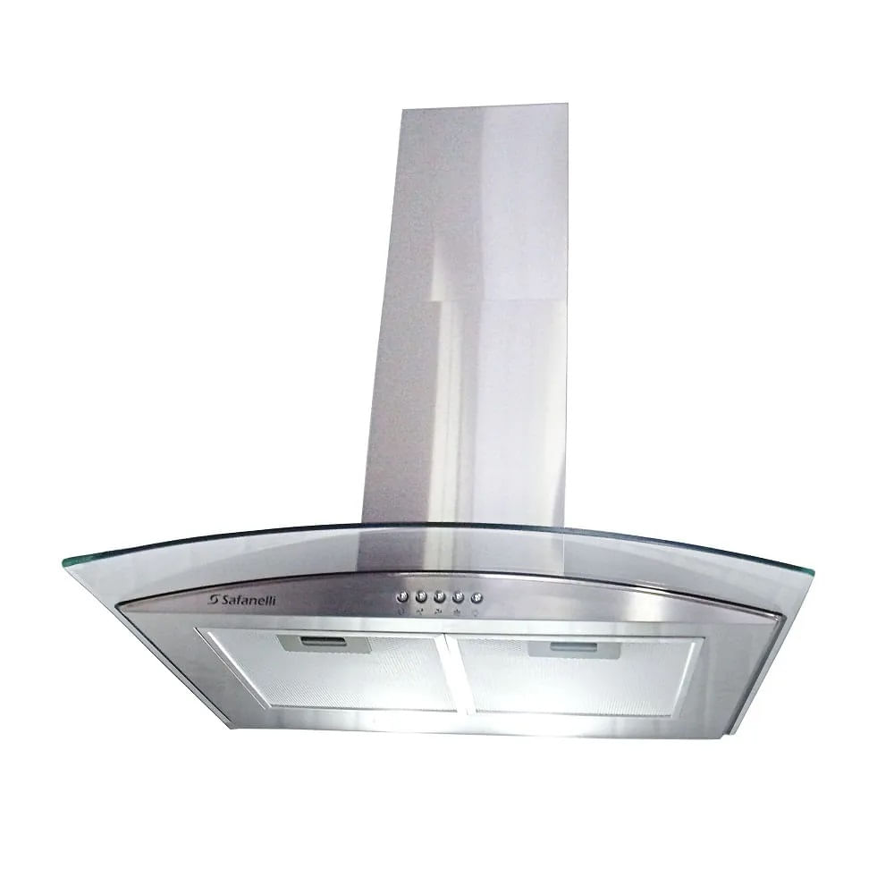 Coifa de Parede Safanelli 60cm Vidro Curvo Inox CVC60220 - 220 Volts - Image 3