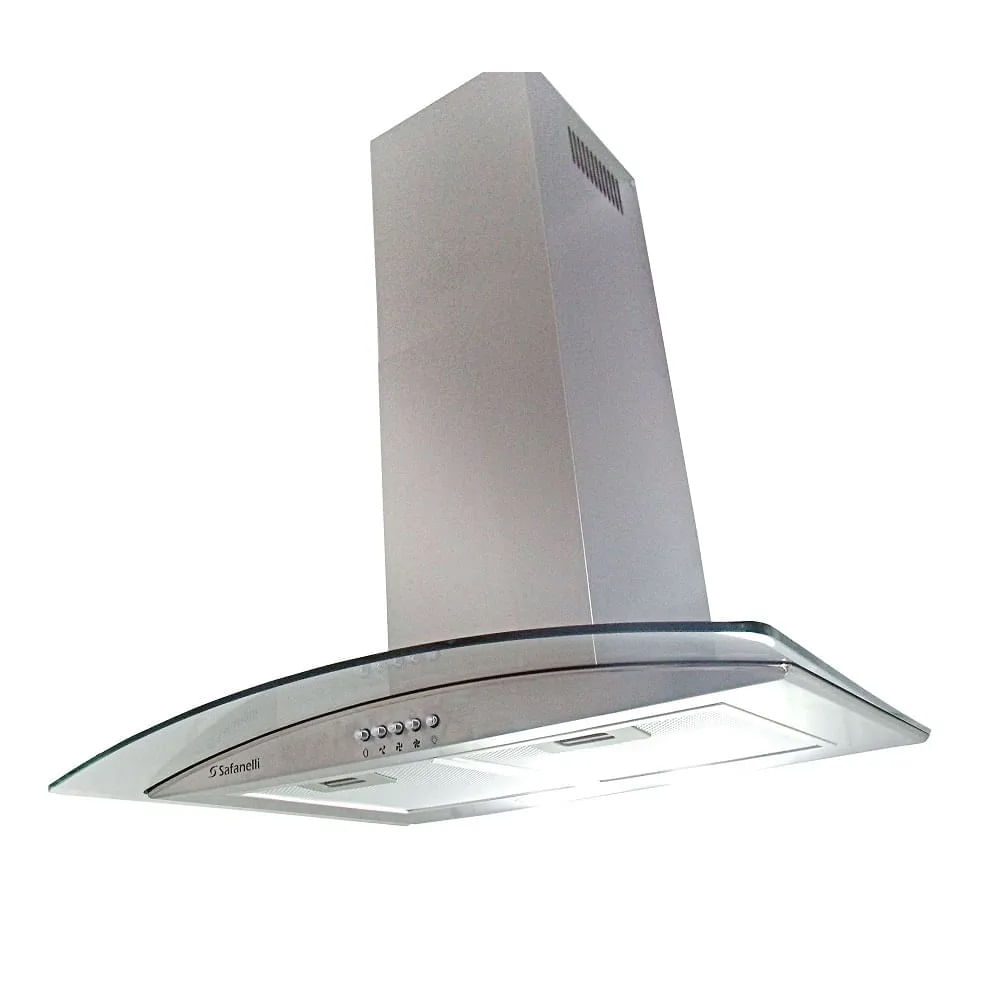 Coifa de Parede Safanelli 60cm Vidro Curvo Inox CVC60220 - 220 Volts - Image 4