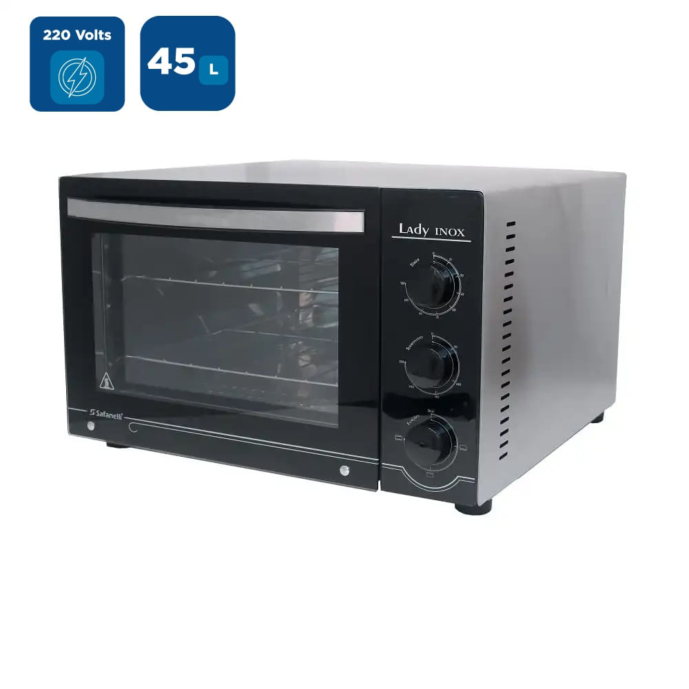 Forno Elétrico Safanelli 45 Litros Lady Com Migalheiro Inox FLP220 – 220 Volts - Image 2