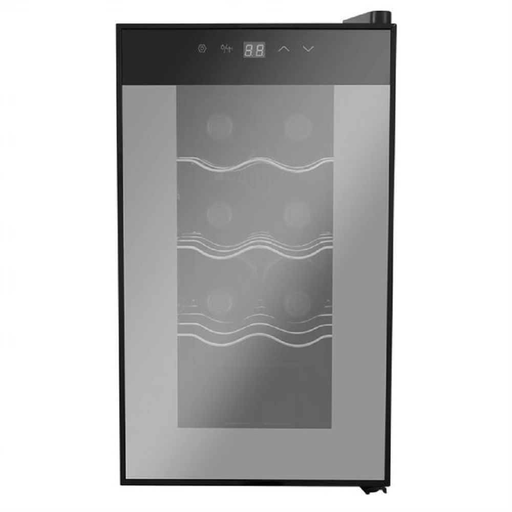 Adega Philco 8 Garrafas Display Eletrônico Preta PAD8 – 127 Volts - Image 5