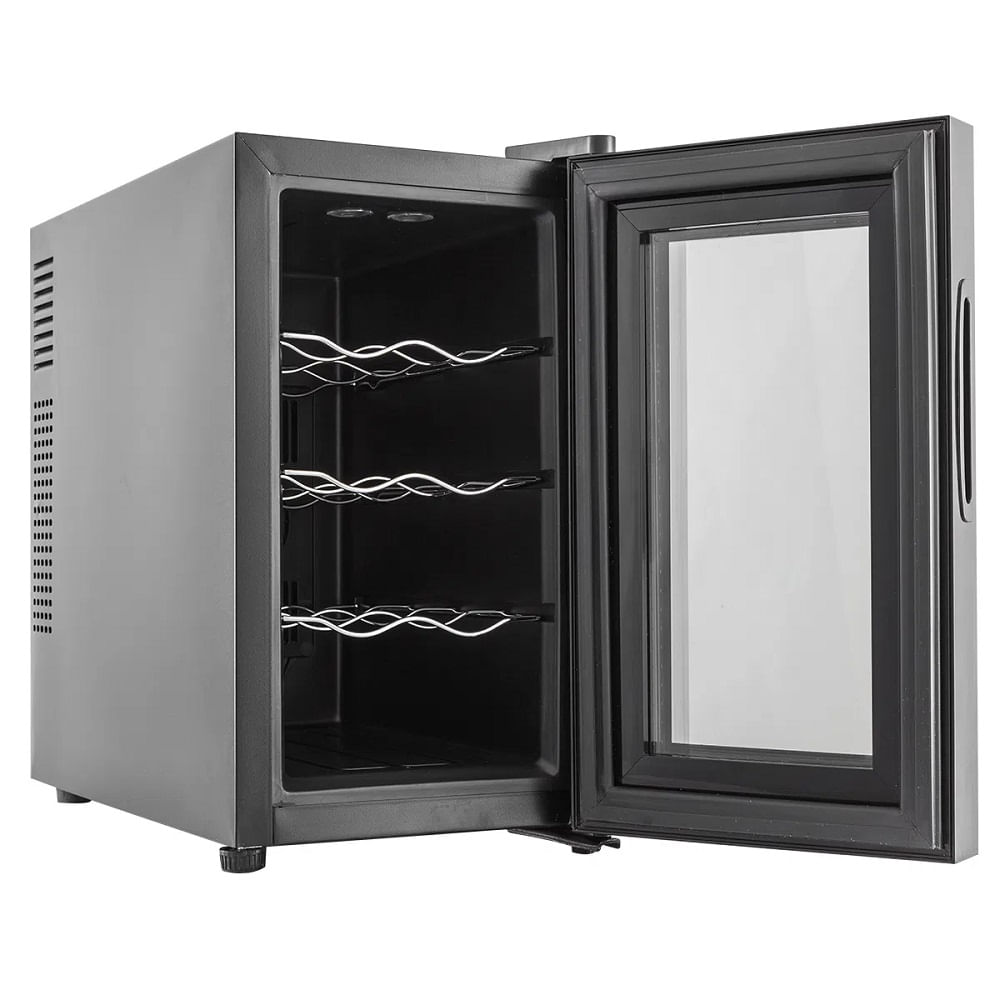 Adega Philco 8 Garrafas Display Eletrônico Preta PAD8 – 127 Volts - Image 2