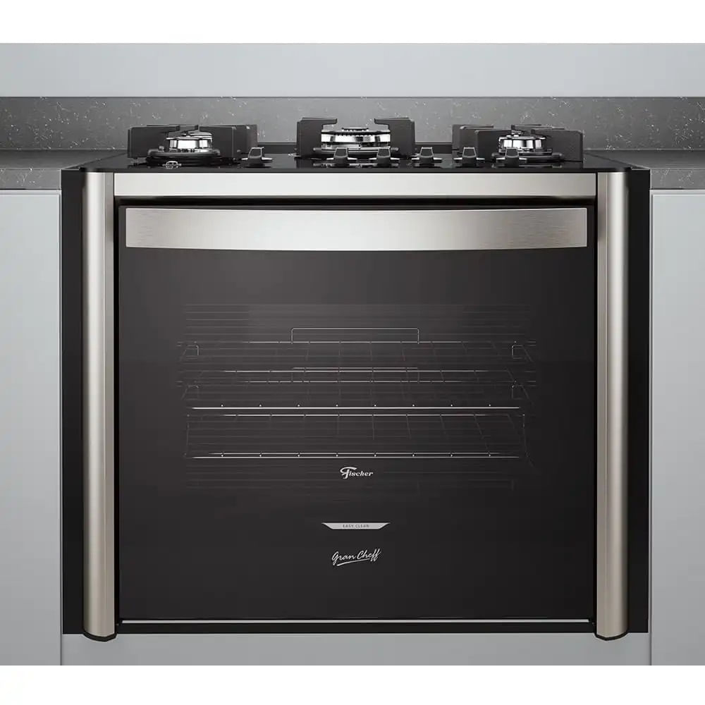 Fogão de Embutir Fischer 5 Bocas Gran Cheff - 220 Volts - Image 5
