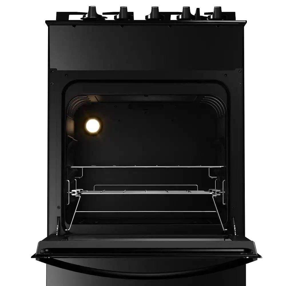 Fogão de Piso Brastemp 4 Bocas Com Mesa De Vidro E Dupla Chama Preto BFO4XAE - Bivolt - Image 5