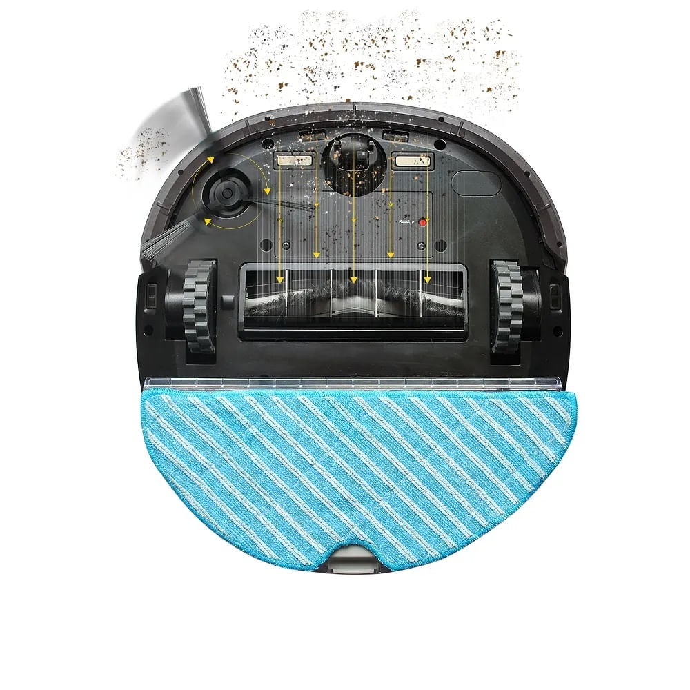 Robô Aspirador de Pó Wap WCONNECT Preto - Bivolt - Image 5