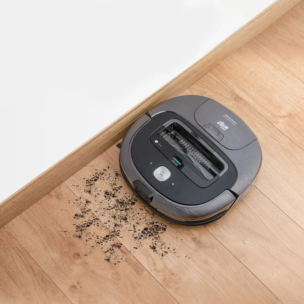 Robô Aspirador de Pó Wap WCONNECT Preto - Bivolt - Image 8