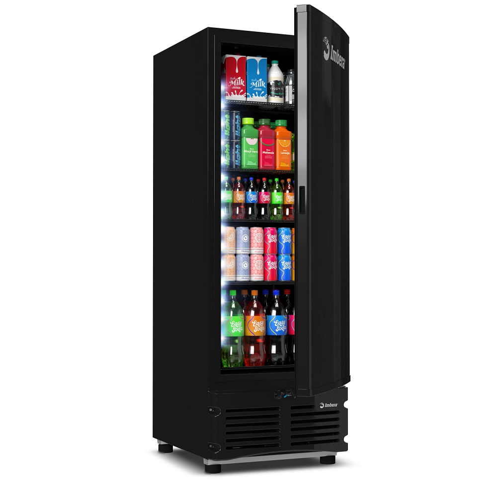 Freezer Vertical Imbera 561 Litros Porta Sólida Full Black Preto EVZ21 - 220 Volts - Image 4