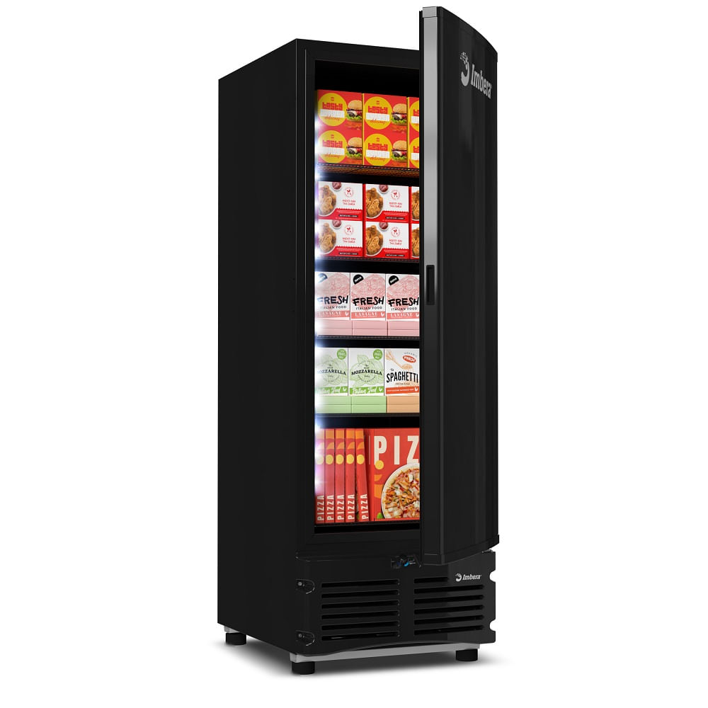 Freezer Vertical Imbera 561 Litros Porta Sólida Full Black Preto EVZ21 - 220 Volts - Image 5