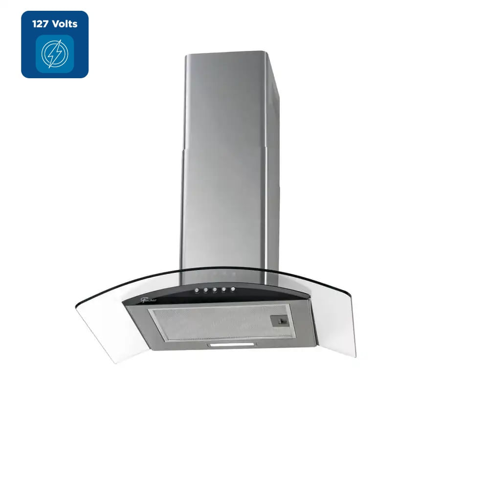 Coifa de Parede Fischer 60cm Talent Fit Inox - 127 Volts - Image 2