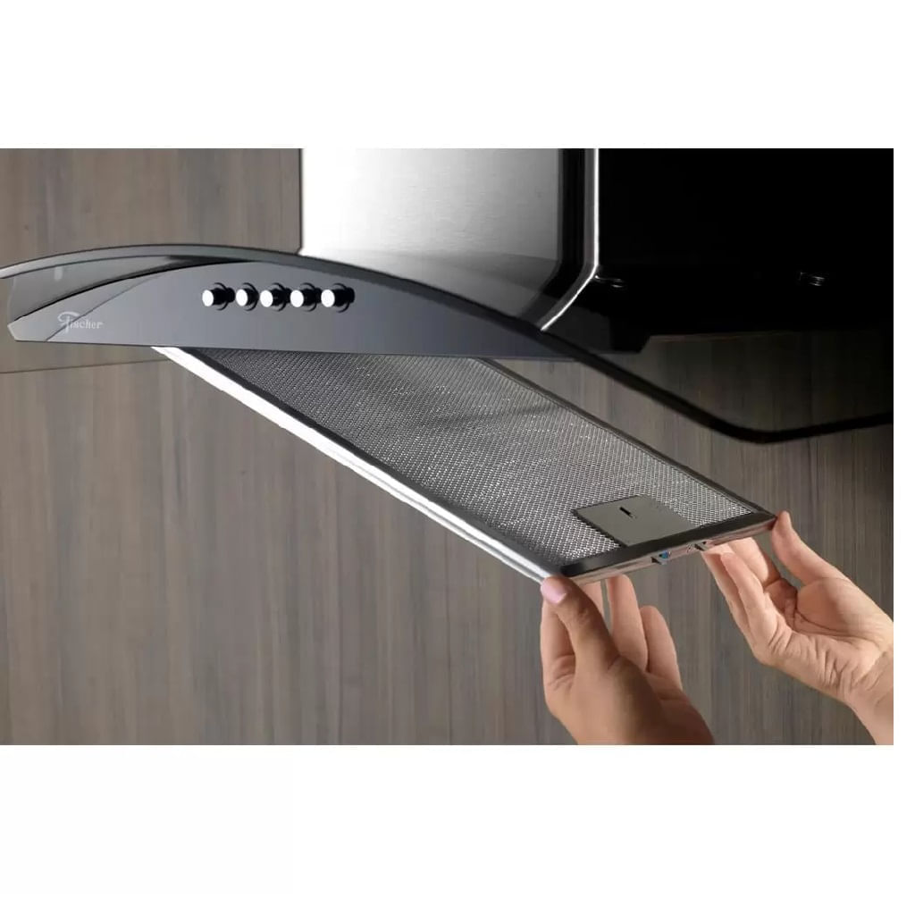 Coifa de Parede Fischer 60cm Talent Fit Inox - 220 Volts - Image 4