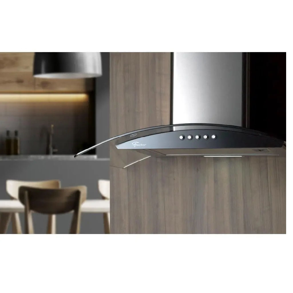 Coifa de Parede Fischer 60cm Talent Fit Inox - 220 Volts - Image 3