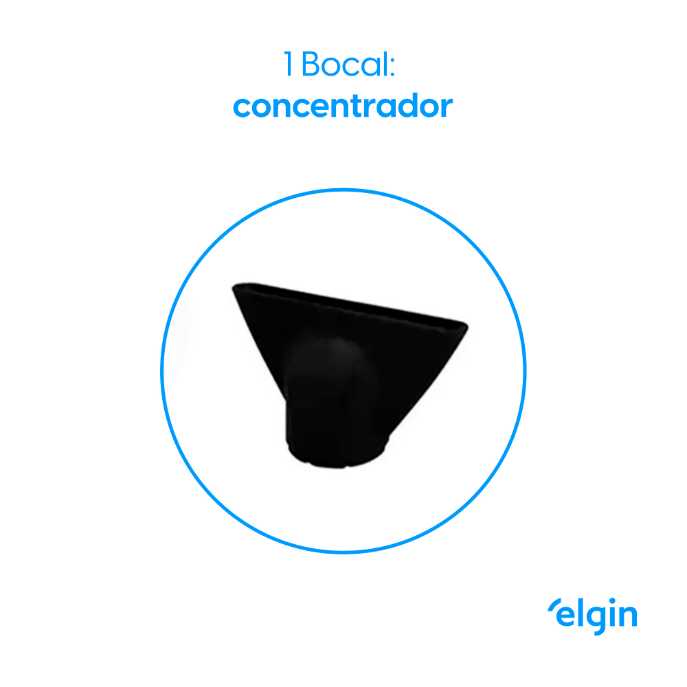 Secador de Cabelo Elgin Glossy Ion Vermelho - 220 Volts - Image 7