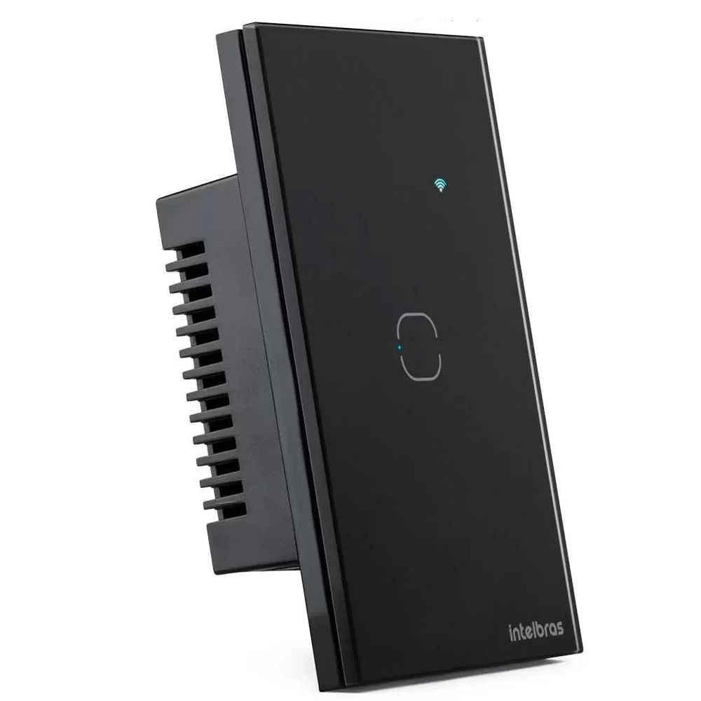 Interruptor Smart Intelbras Wi-Fi Touch Preto EWS 1001 - Bivolt - Image 3