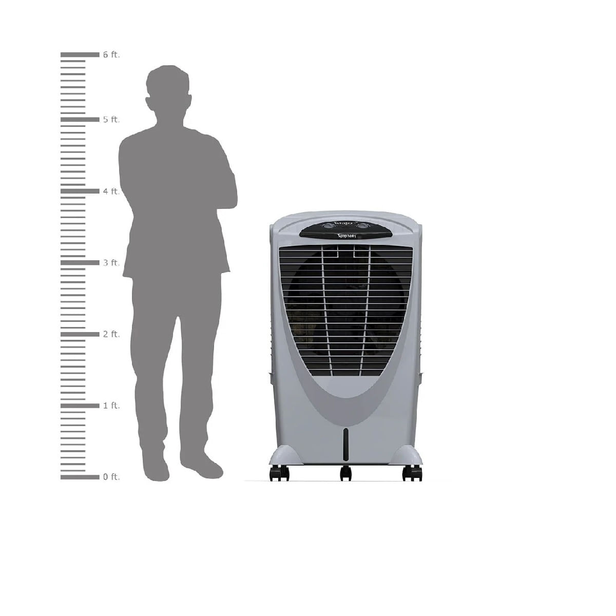 Climatizador de Ar Symphony 80 Litros Whinter 80XL Cinza - 127 Volts - Image 5