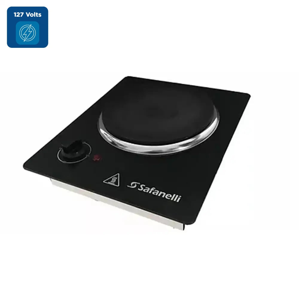 Fogão Elétrico De Embutir Gourmet 1 Placa Preto FGE1127– 127 Volts - Image 2