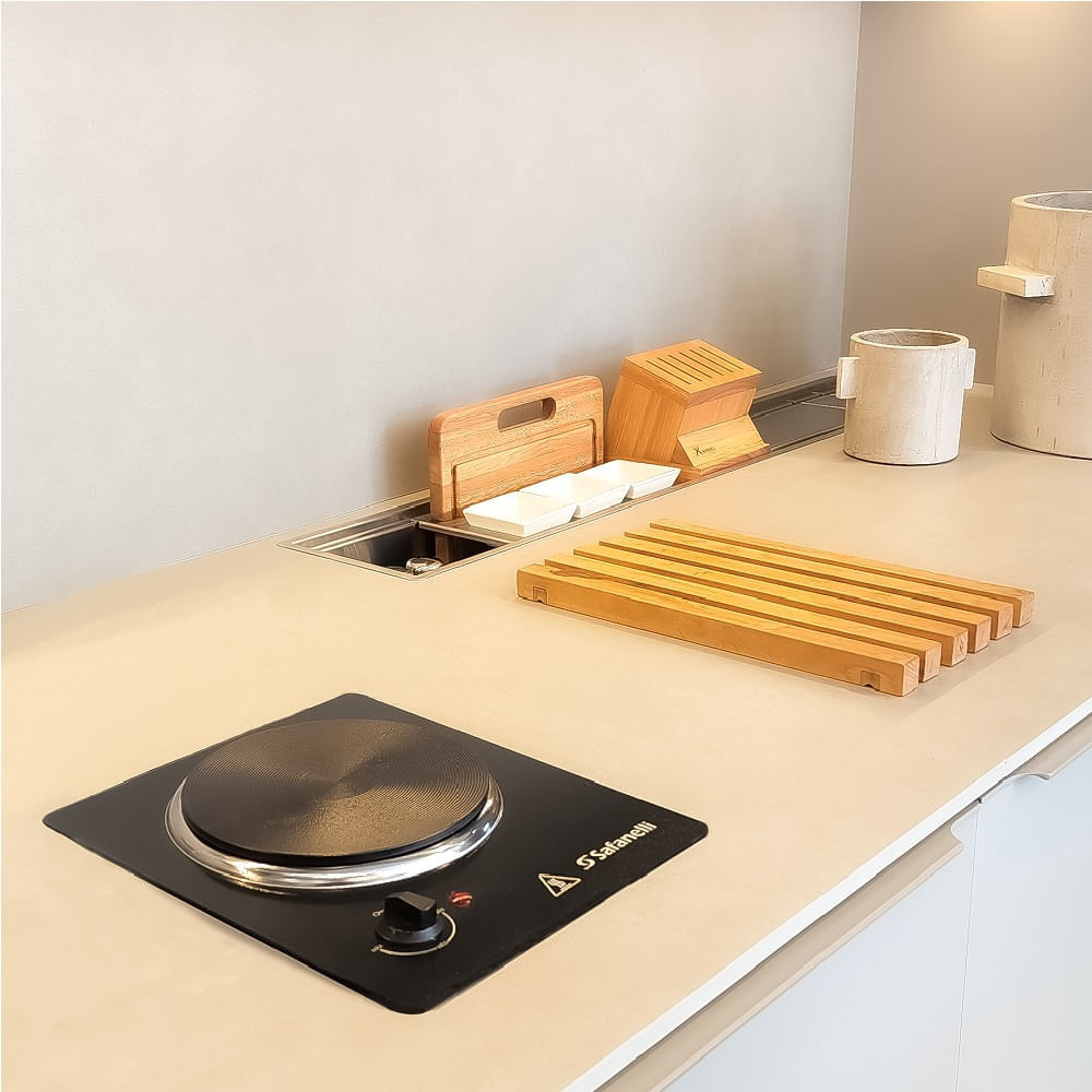 Fogão Elétrico De Embutir Gourmet 1 Placa Preto FGE1127– 127 Volts - Image 5