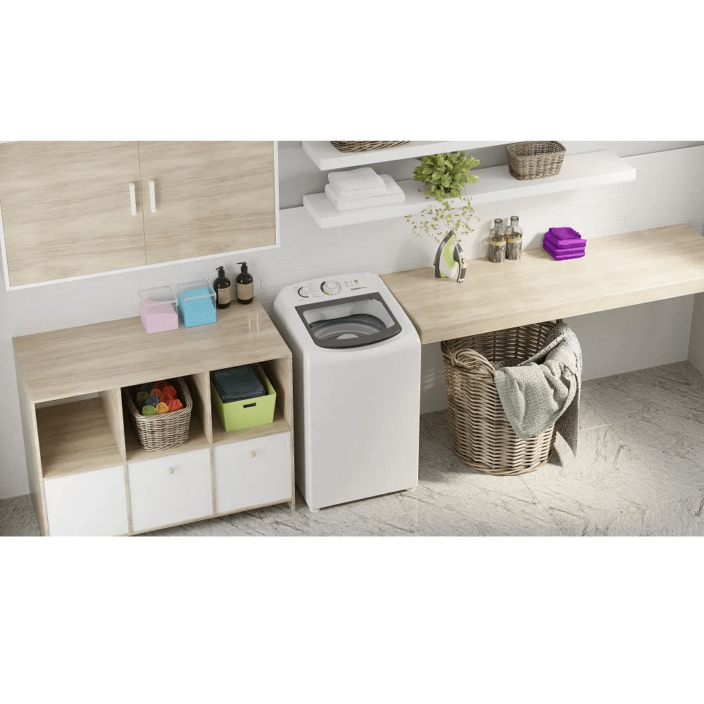 Lavadora de Roupas Consul 9Kg com Dosagem Econômica e Ciclo Edredom Branca CWB09BB – 220 Volts - Image 9