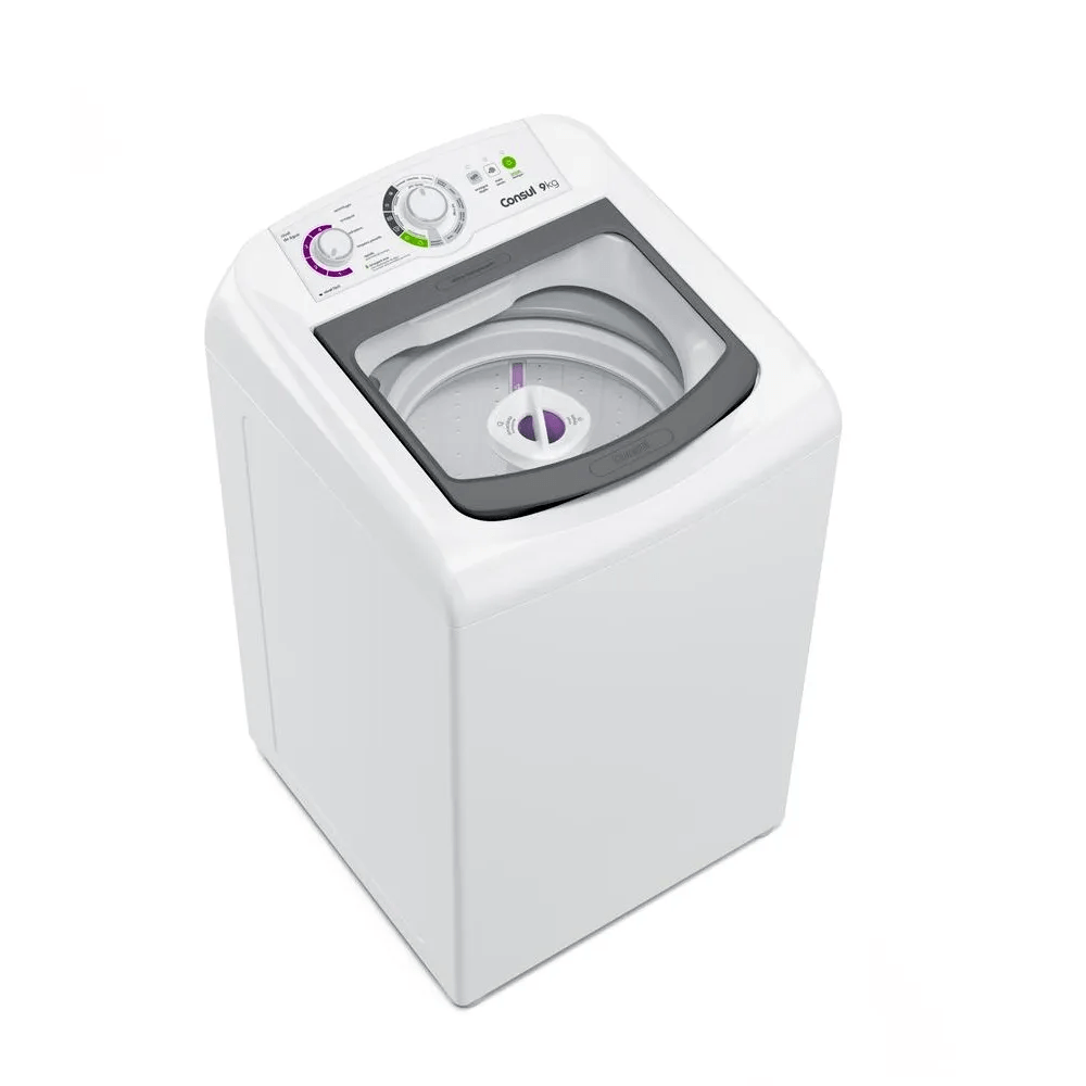 Lavadora de Roupas Consul 9Kg com Dosagem Econômica e Ciclo Edredom Branca CWB09BB – 220 Volts - Image 3