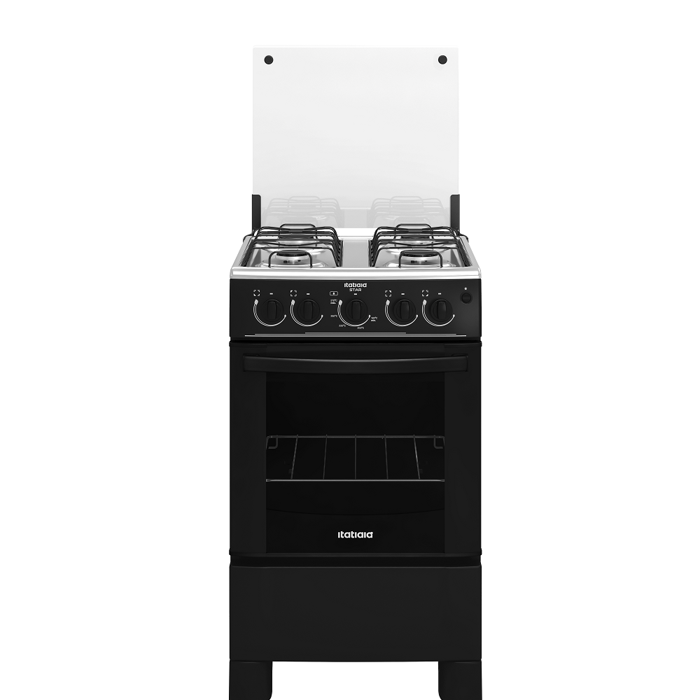Fogão de Piso Itatiaia Star NG 4 Bocas Preto - Bivolt - Image 2