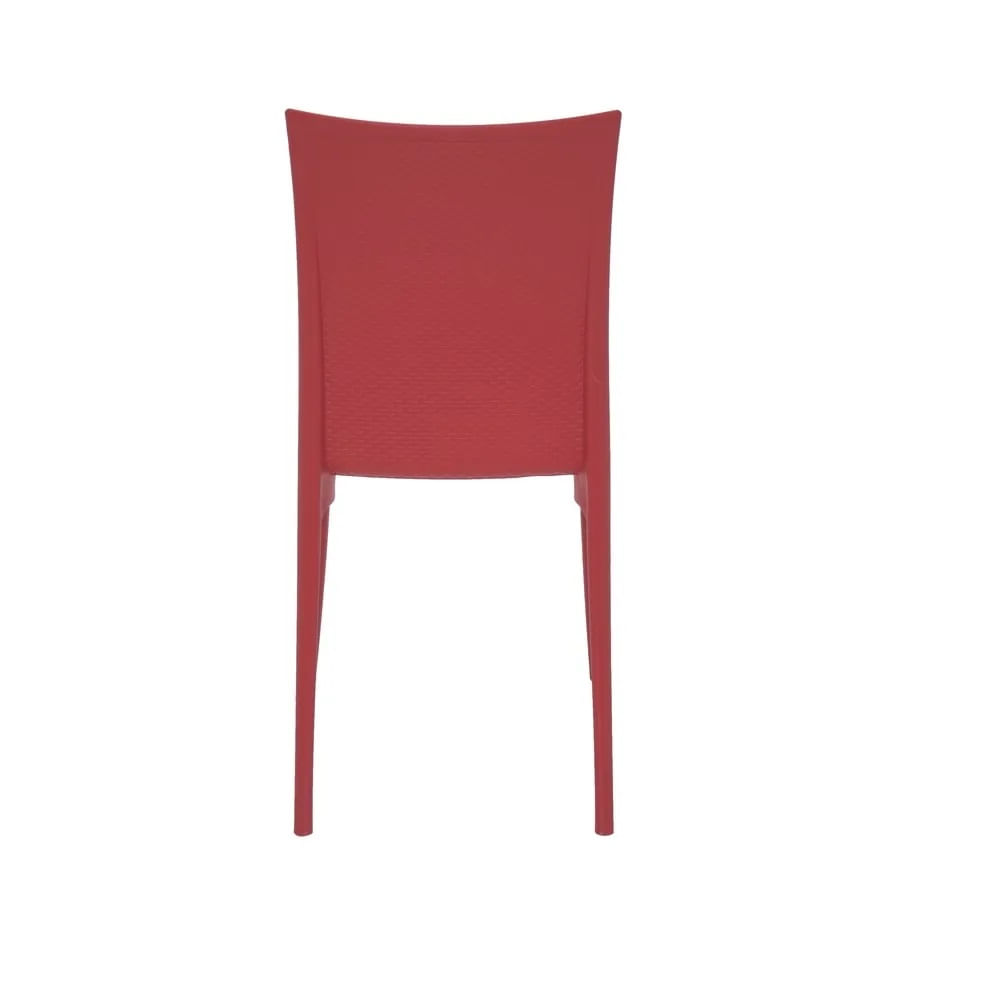 Conjunto de 4 Cadeiras Tramontina Laura Vermelho - Image 5