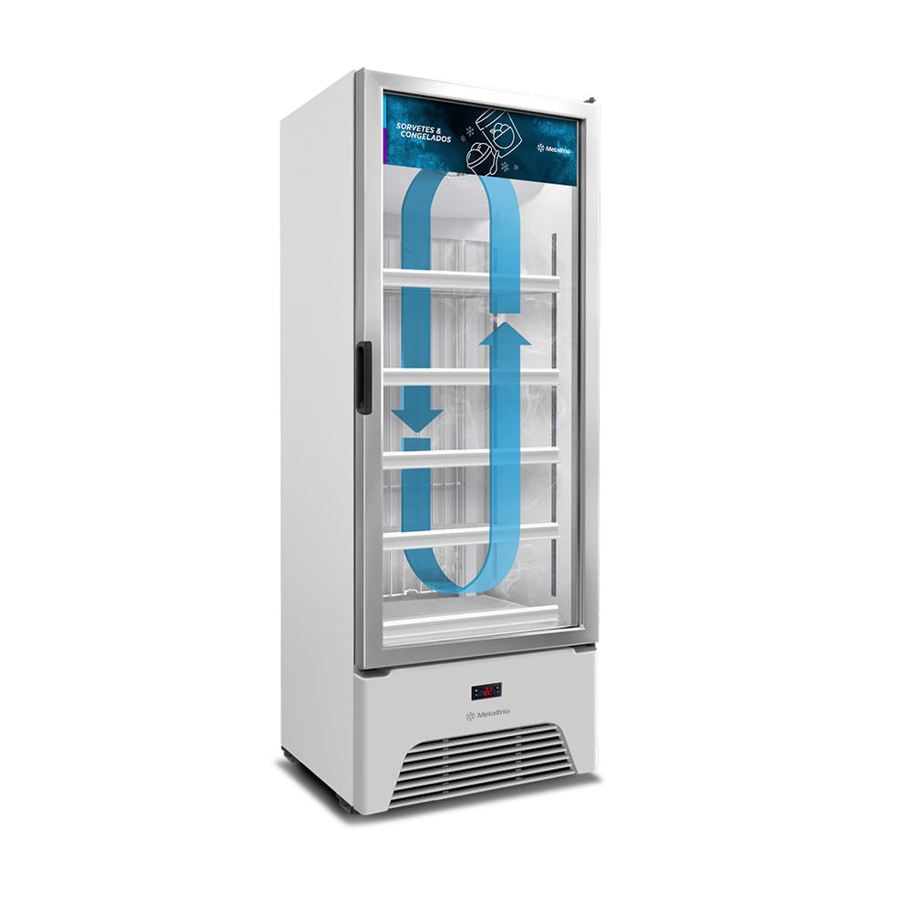 Freezer Vertical Metalfrio 490 Litros Branco VF50AHD - 220 Volts - Image 3