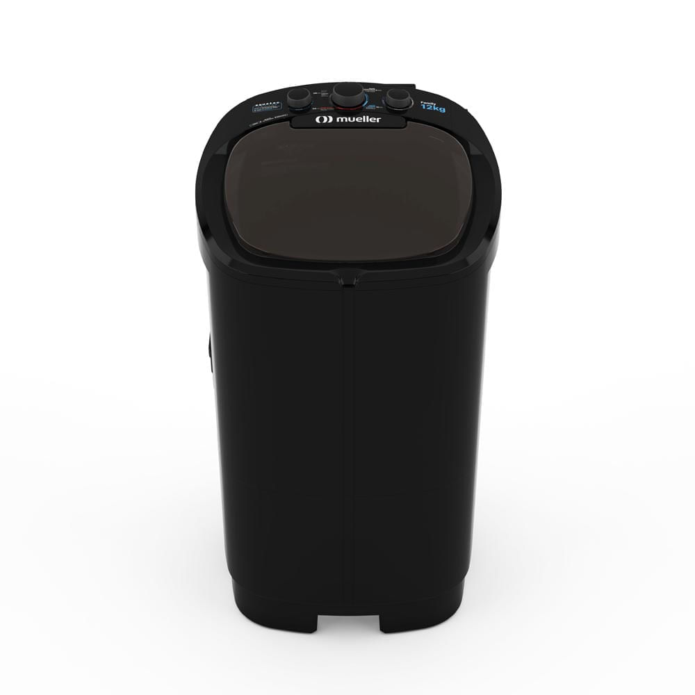 Lavadora De Roupas Mueller 12kg Family Aquatec Preta – 127 Volts - Image 3